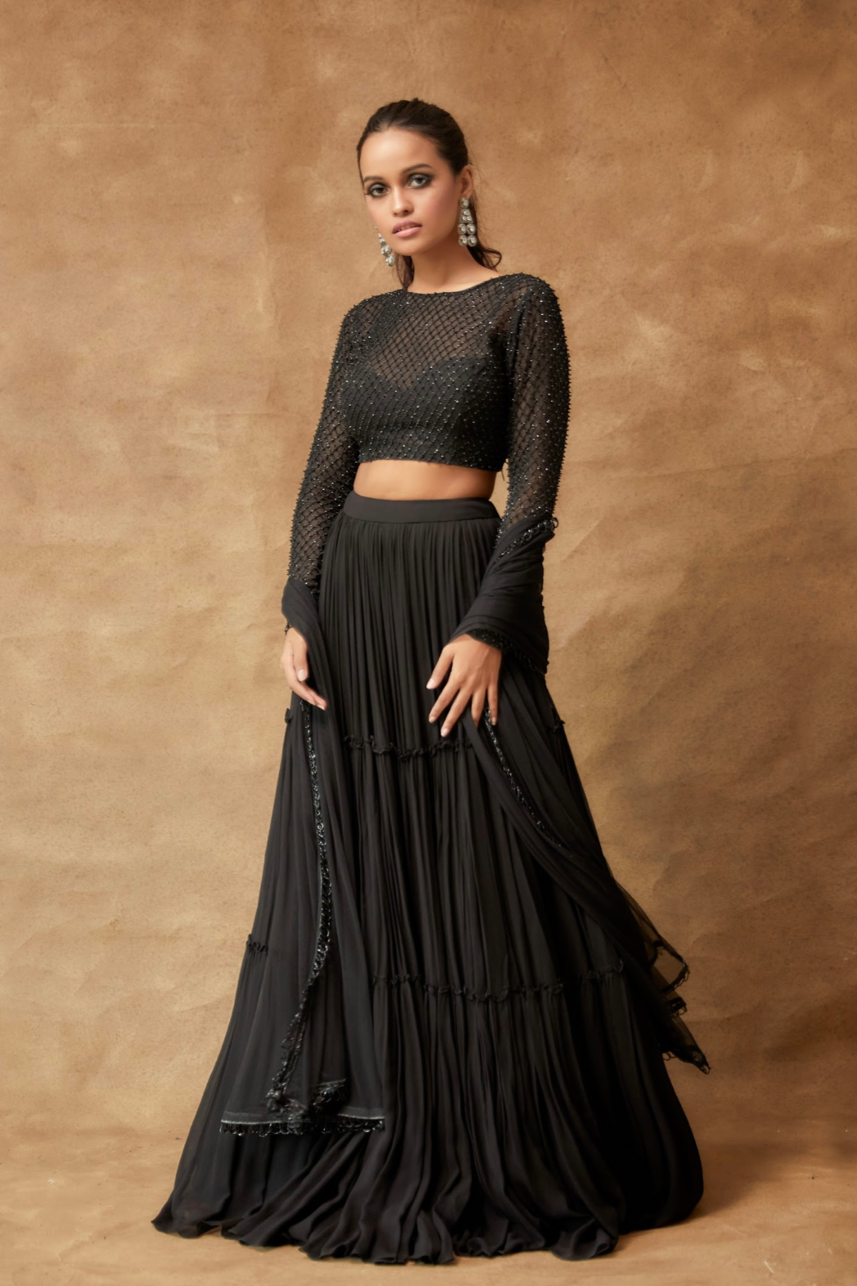 Zeel Clothing Women's Heavy Art Silk Semi-Stitched Lehenga Choli with  Dupatta(7028-Black-New-Designer-Lehenga_Black_Free Size) : Amazon.in:  Fashion
